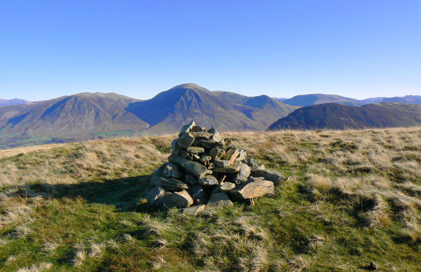 Loweswater End on Carling Knott's summit