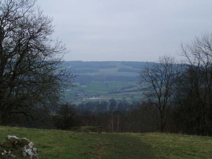 View from the top of Bradford Dale