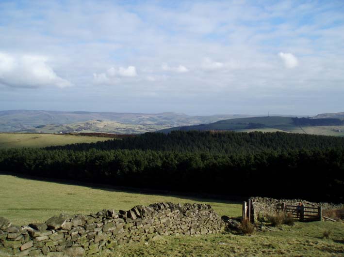 From Windgather Rocks