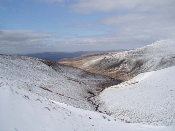 Doctor's Gate Path from the top of the path