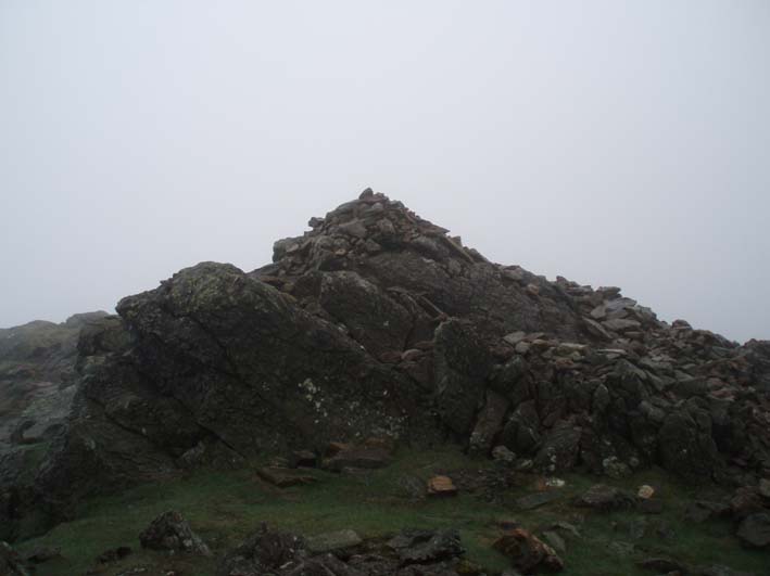 Buck Pike summit cairn