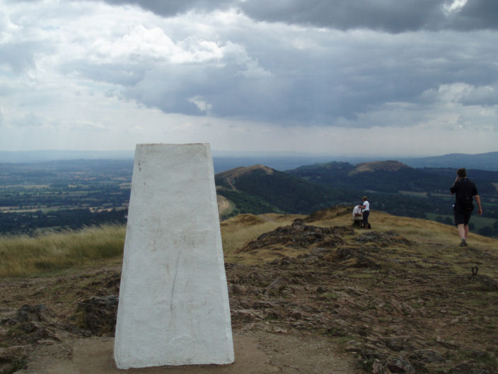 Worcestershire Beacon trig