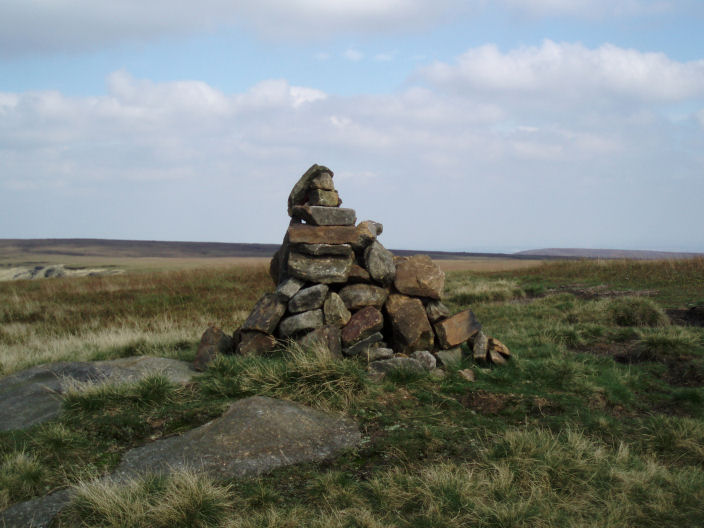 High Stones summit cairn