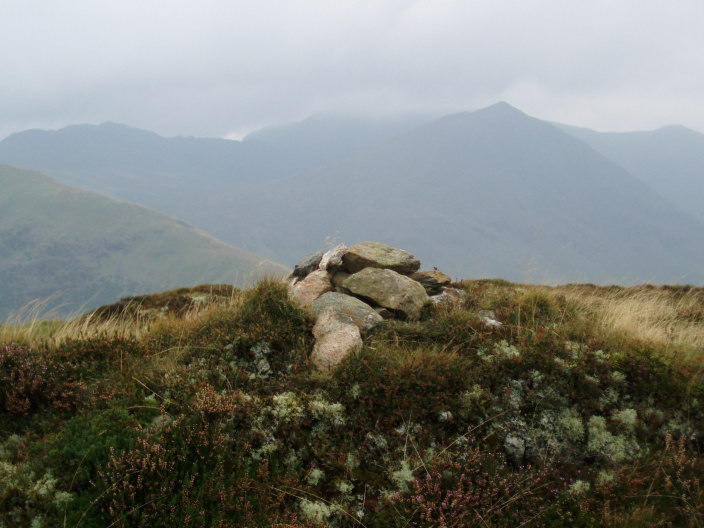 Heron pike's summit cairn