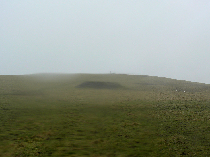 Ecton Hill's summit