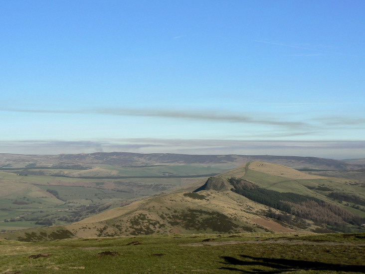 Mam Tor ridge with Derwent & Howden Edges