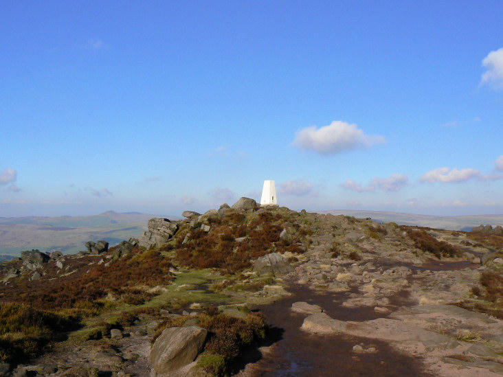 Roaches summit trig