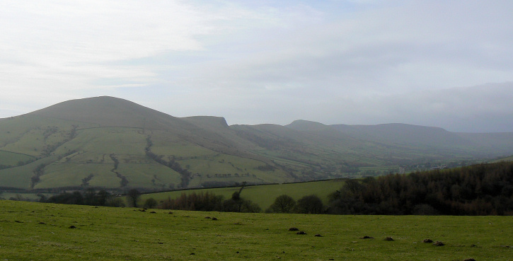 Mam Tor ridge and Rushup Edge