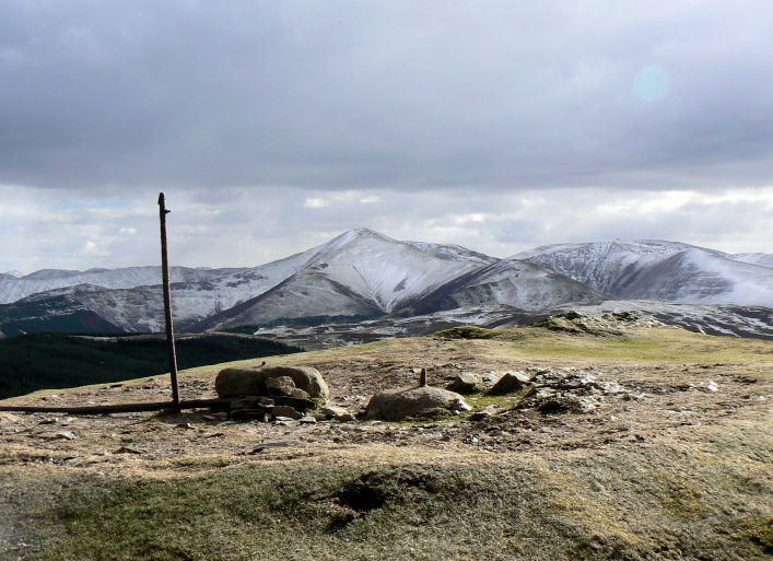 Lord's Seat's summit