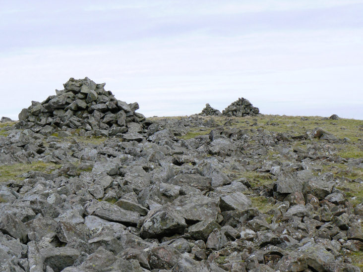 Latter Barrow's summit cairns