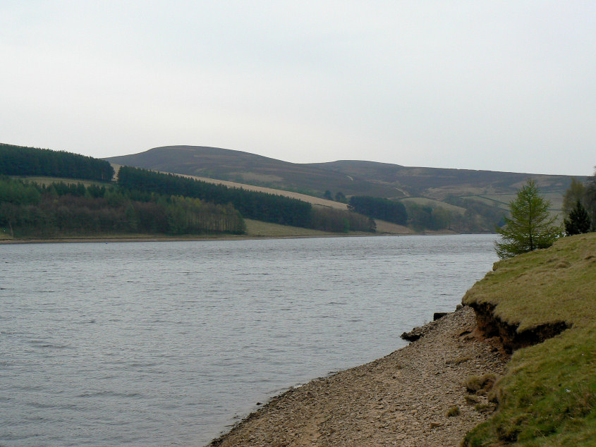 Wild Moor across Errwood Reservoir