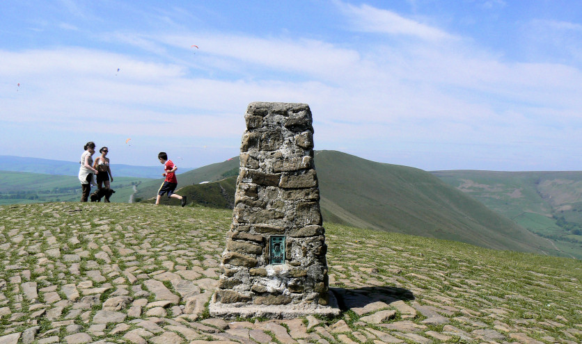 Mam Tor's trig