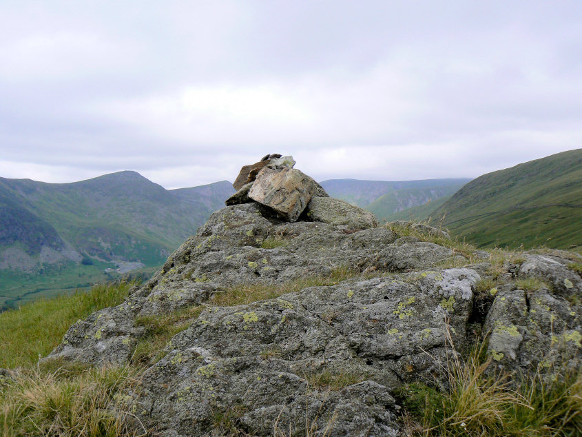 Shipman Knotts' summit cairn