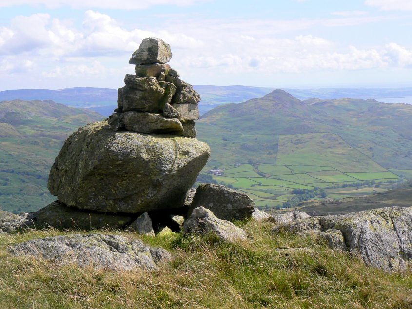 Stickle Pike from White How's summit