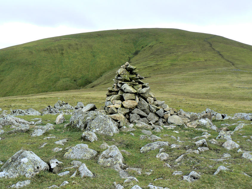 Randerside's summit cairn & Great Dodd