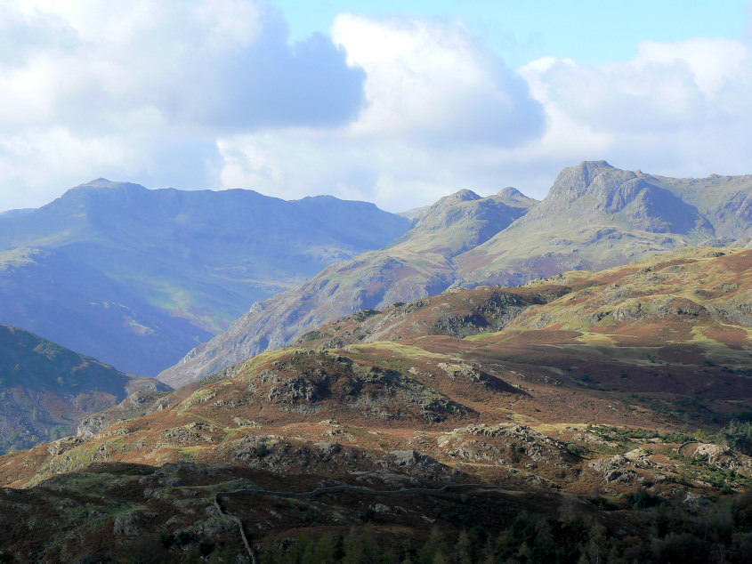 Bowfell & the Langdales