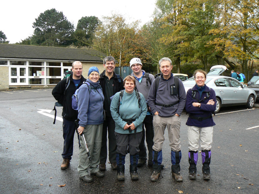 OFC members in Edale