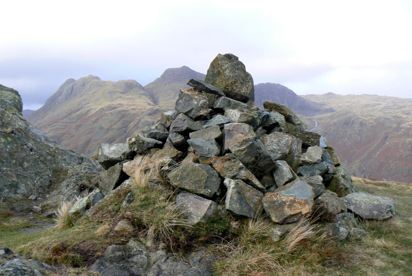Side Pike's summit cairn