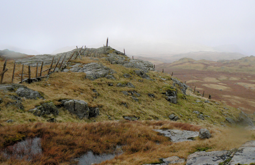 Standing Crag's summit