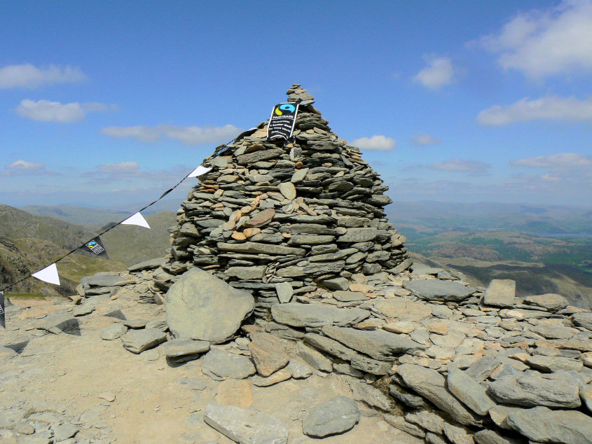 Coniston Old Man's cairn