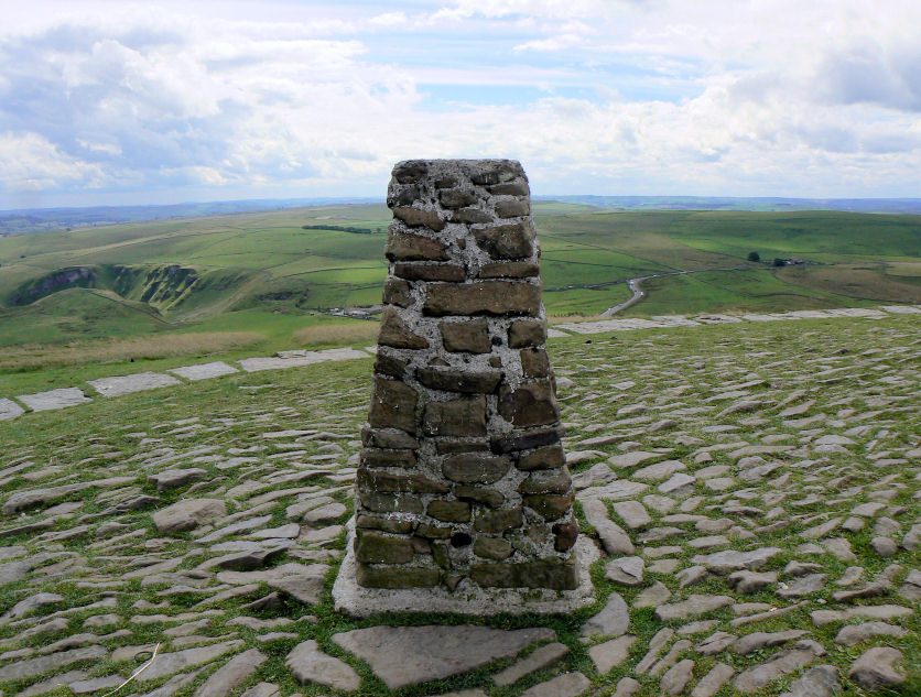 Mam Tor's summit