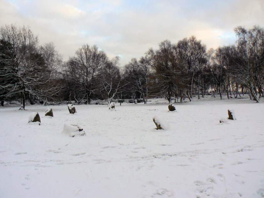 Nine Ladies Stone Circle