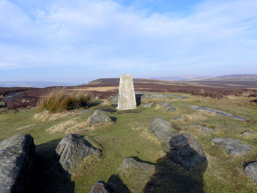 White Edge's trig point