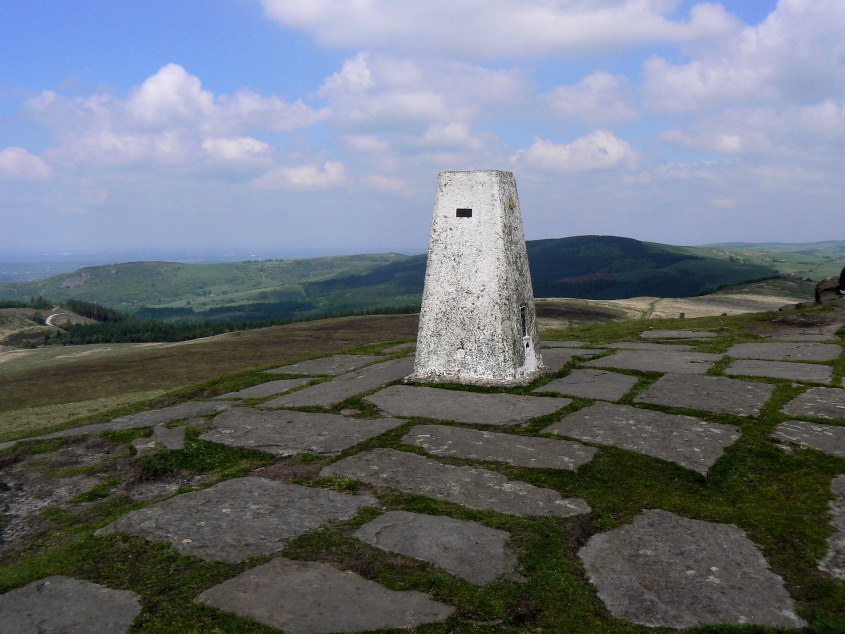 Shutlingsloe's summit trig