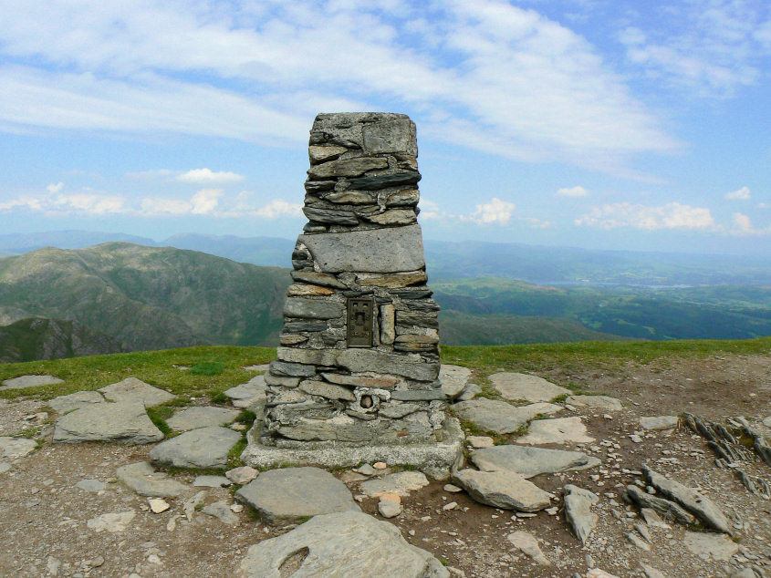 Coniston Old Man's trig