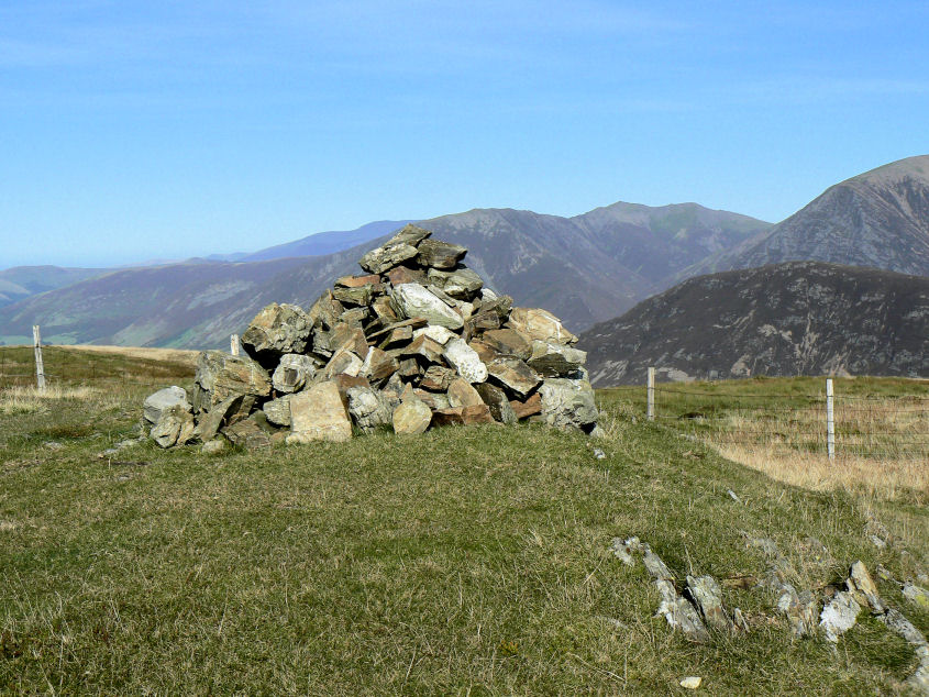 Gavel Fell's summit