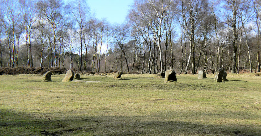 Nine Ladies Stone Circle