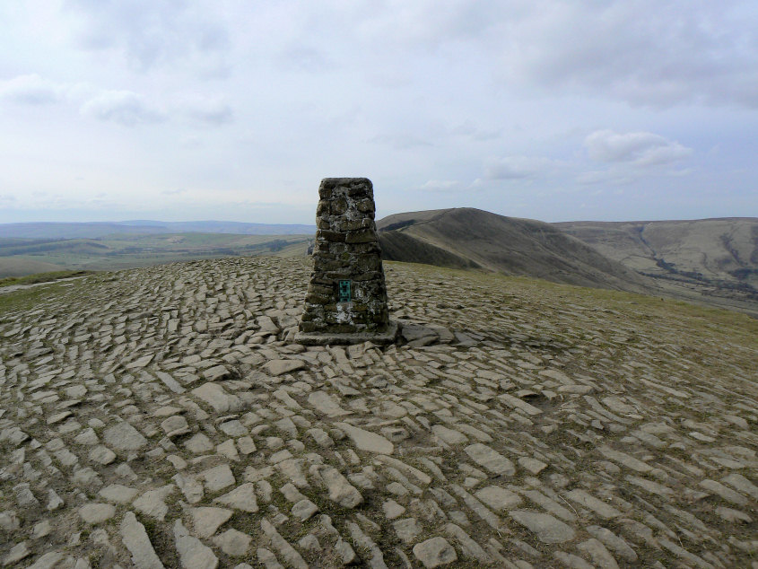 Mam Tor trig