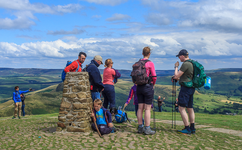 Mam Tor's trig